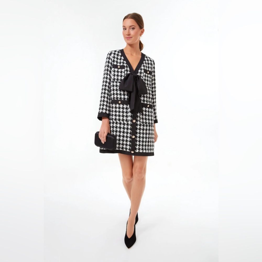 Pomander Place (Tuckernuck) Coco Bow Tweed Dress!